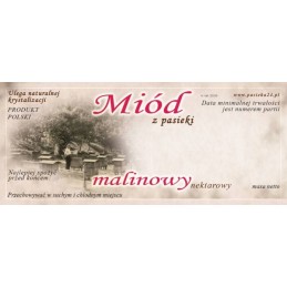 Aviečių medaus etiketės (100 vnt) - raštas E1029