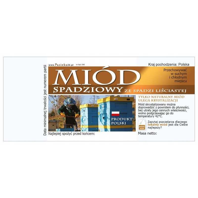 Lapuočių lipčiaus etiketės (100 vnt) e48