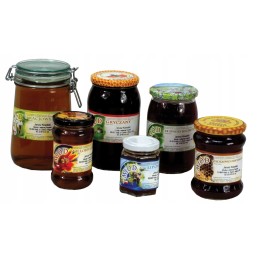 Viržių medaus etiketės 116x50 (100 vnt) - e1028