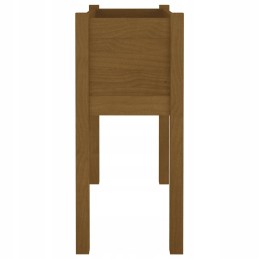 Vidaxl aiapott meepruun 70x31x70 cm männipuit
