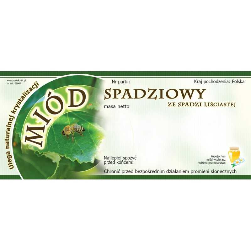 Lipčiaus lapo etiketės – e1008 raštas