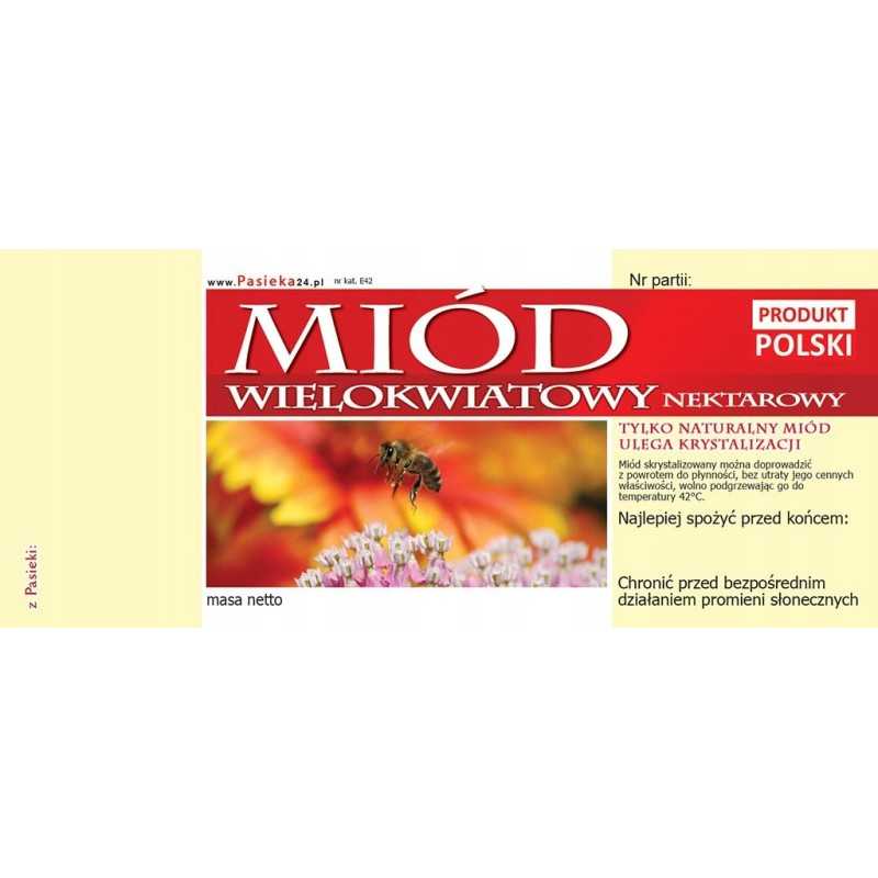 Etiketės daugiažiedžiui medui (100 vnt) - e42 raštas