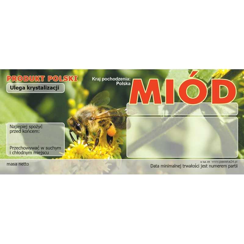 Medaus etiketės - universalios (100 vnt) - E9 raštas