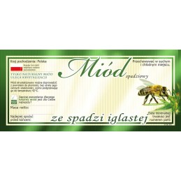 Lipčiaus medaus etiketės (100 vnt) - e81