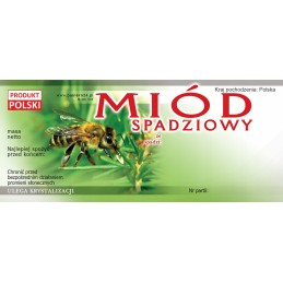 Lipčiaus medaus etiketės (100 vnt) - E16 raštas