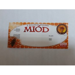 Medaus etiketės tiesiai iš avilio (100 vnt) - modelis E73