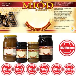 Lapuočių lipčiaus etiketės (100vnt) -e58