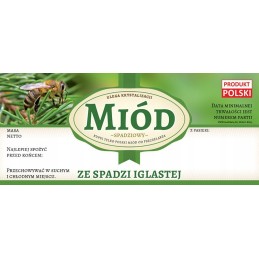 Lipčiaus medaus etiketės (100 vnt) - e1255