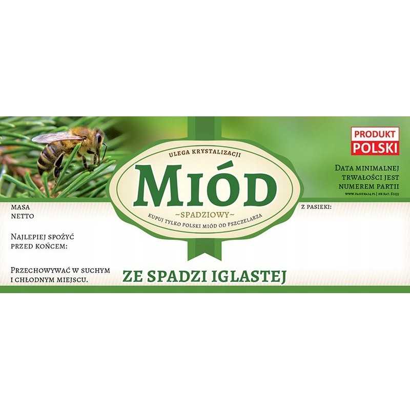 Lipčiaus medaus etiketės (100 vnt) - e1255