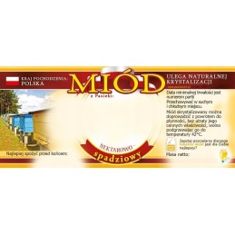 Nektaro ir lipčiaus medaus etiketės (100 vnt) -e56