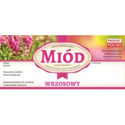 Viržių medaus etiketės (100 vnt) - e1261