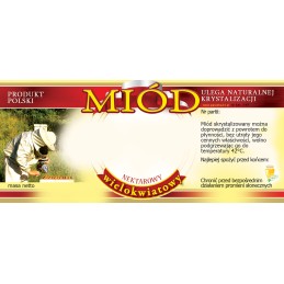 Etiketės daugiažiedžiui medui (100 vnt) - E49 raštas