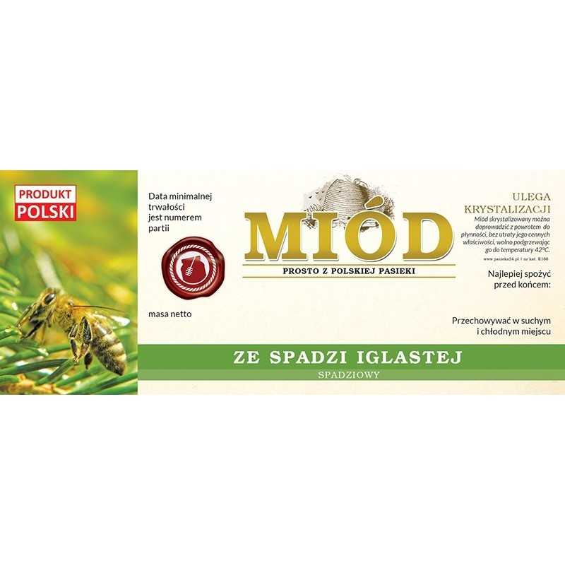 Spygliuočių lipčiaus etikečių pakuotė 154x60 (100 vnt.)