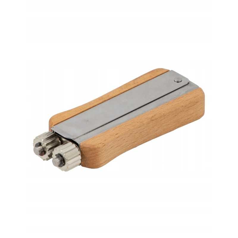 Vielos įtempiklis mediniame rėme