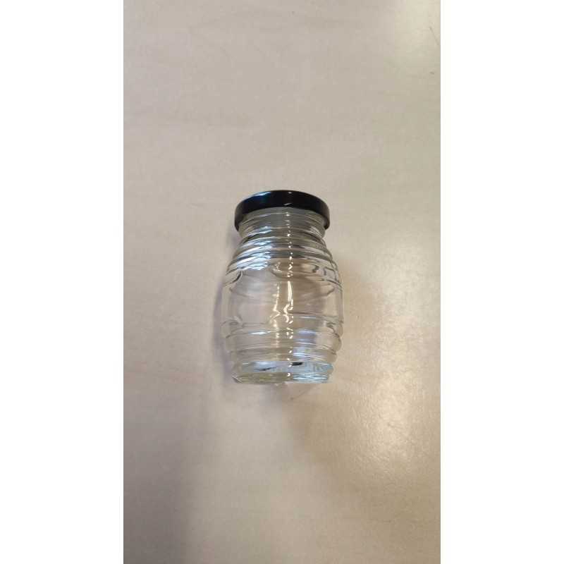 12 vnt stiklainių su užsukamu dangteliu, 100 ml