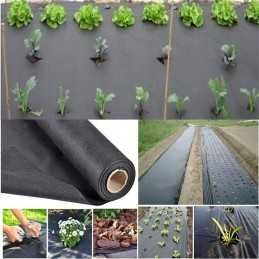 Stipri agrotekstilė 0,75x20m sodo juoda piktžolėms