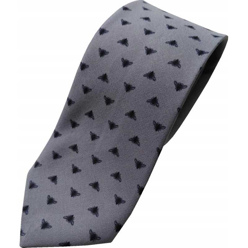 Siūlome elegantišką kaklaraištį su bitininkystės motyvu - puiki dovana kiekvienam bitininkui!!!