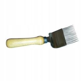 Atsparios rūgštims adatos, 17 tiesių adatų, medinės