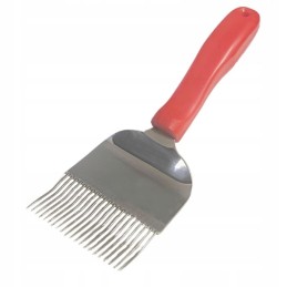 Vidutinio sulenkimo šakių dangtelių atsukimo įtaisas su 19 adatų