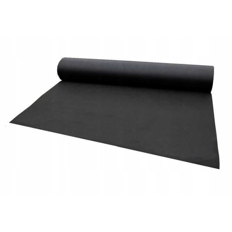 Juoda agrotekstilė 50g, plotis 1,6m x 10m, neaustinės medžiagos žievės kilimėlis, fliseline