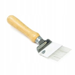 Tiesios šakės dangtelių atplėšimo mašina su medine rankena, 4200 raštas