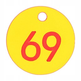 50 vnt 36 mm skaitmeninių bitininkystės avilių etikečių ul