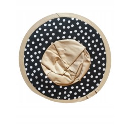 Spalvinga taškuota bitininkystės kepurė