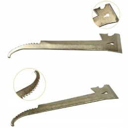 Įpjautas bitininkystės kaltas su atidarytuvu