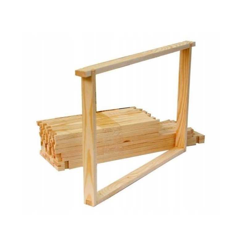 Wielkopolska rėmeliai, dažniausiai mediniai, aviliams, 10 vnt