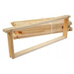 1/2 įprastas dadant rėmas - 10 vnt 435 x 145 mm
