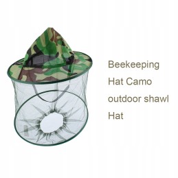 lengva skrybėlė su tankiu apsauginiu tinkleliu