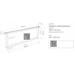Dadant rėmas 1 2 įprastas, 10 vnt, modelis 3055
