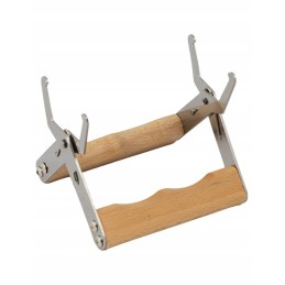 Rėmo griebtuvas su medine rankena