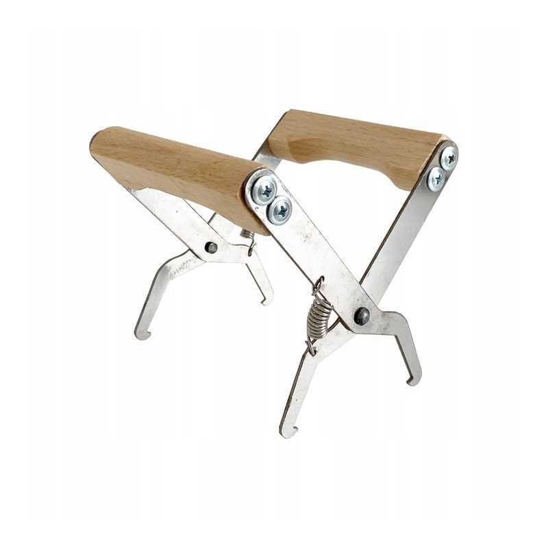 Rėmo gaudyklė su sunkia medine rankena