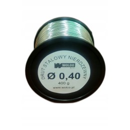 Nerūdijančio plieno bitininkystės viela fi 0 4 mm 400 g Wolco