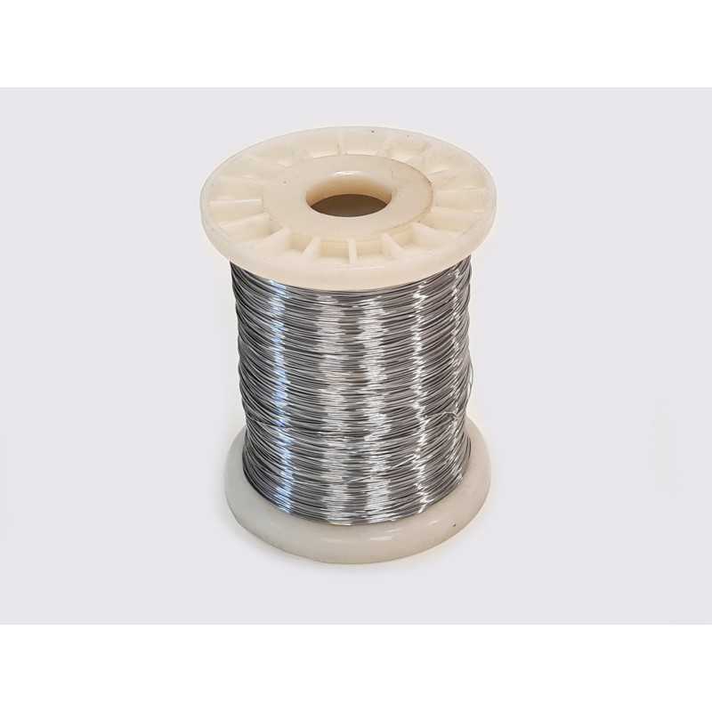 AISI 304 nerūdijančio plieno viela, skersmuo 0,6 mm - ritė 500 g/tinklas
