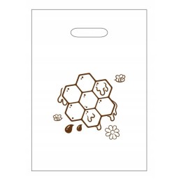 Plastikinis maišelis 1 stiklainiui 0,9l LDPE 25x35cm 'koris' (50 vnt) - LDPE18