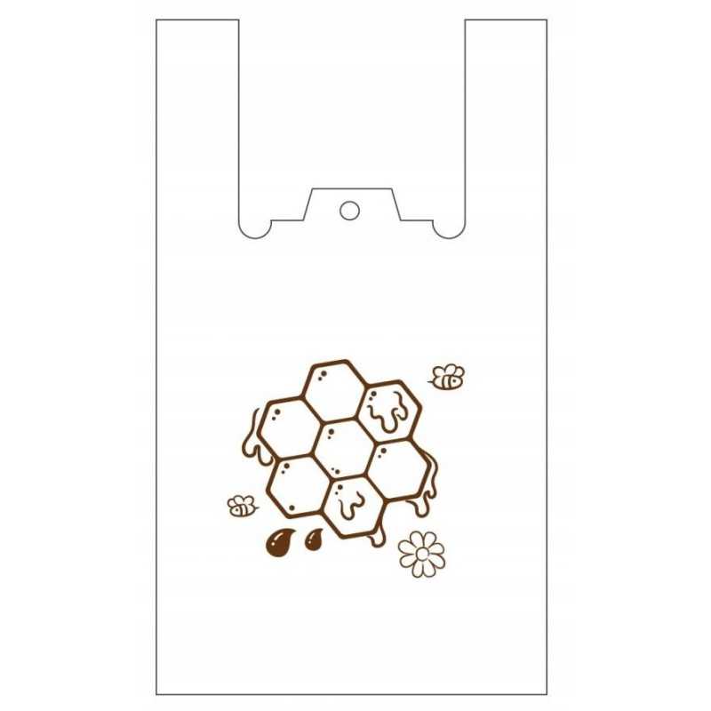 'Honeycomb' plastikinis maišelis - 200 vnt
