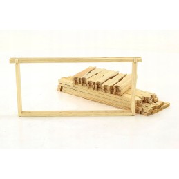Wielkopolska rėmas 18cm, Hoffman mediena, 10 vnt., aukštos kokybės