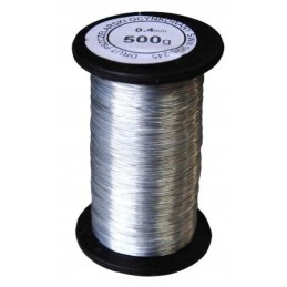 Bitininkystės viela rėmams 0 5mm 0 500g cinkuota