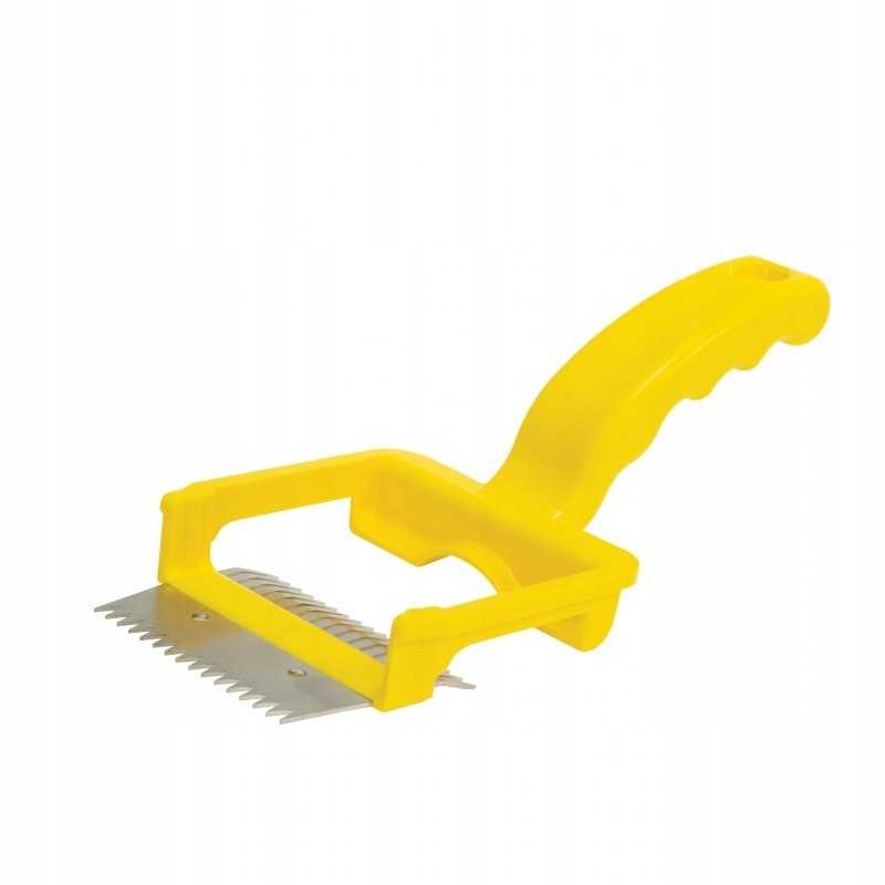 Šakės atsegimo įtaisas, nerūdijantis plienas, su plastikine rankena