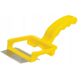 šakių atsegimo įtaisas, nerūdijančio plieno adatos, plastikinė rankena