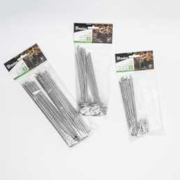 Bradas metalinis kaištis 20 cm u formos, 20 vnt