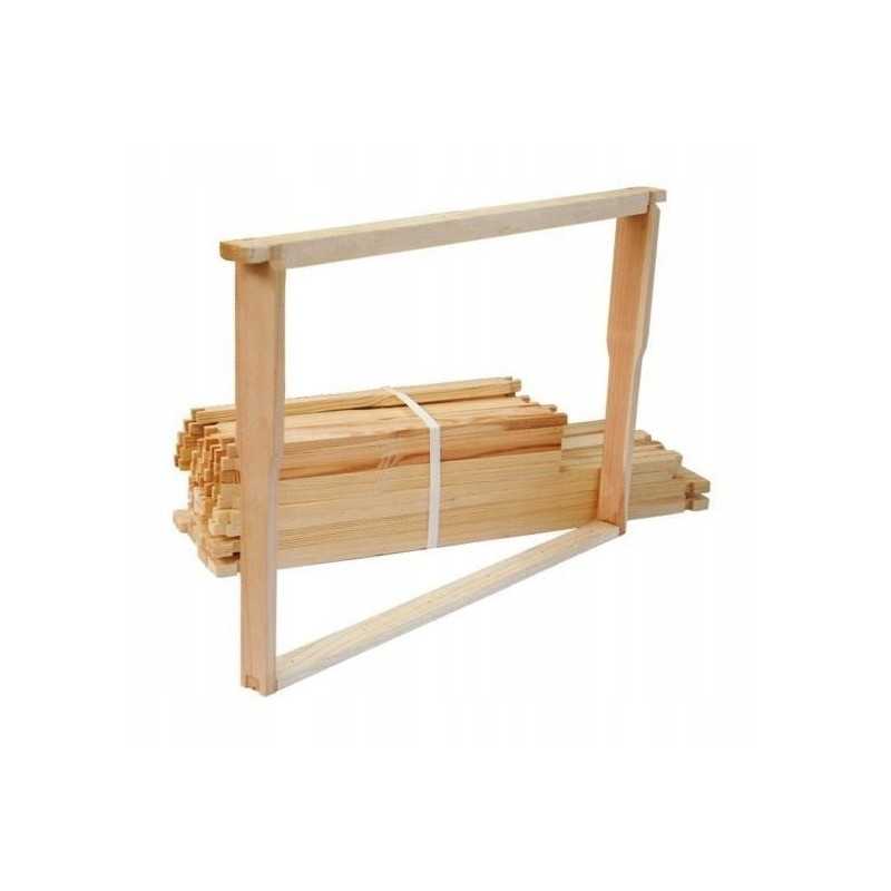 Didžioji Lenkija Hoffman rėmai su dygliuotais mediniais aviliais, 10 vnt