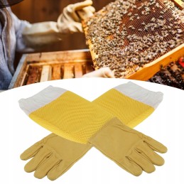Odinės bitininkystės pirštinės, odinis dydis