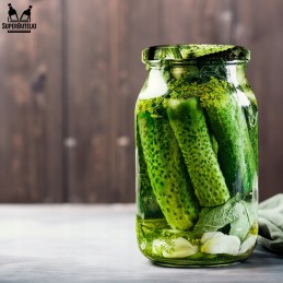 900 ml stiklinis indas su metaliniu dangteliu
