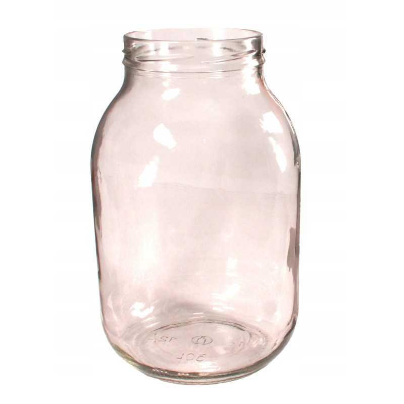 Stiklainis, 3l, 4vnt, su dangteliu, dozatorius