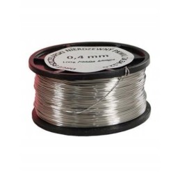 Nerūdijančio plieno viela rėmams 0 4 mm 250g