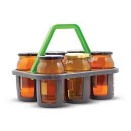 Krepšelis medaus stiklainiams stiklainiams nešti