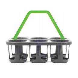 Krepšelis medaus stiklainiams stiklainiams nešti